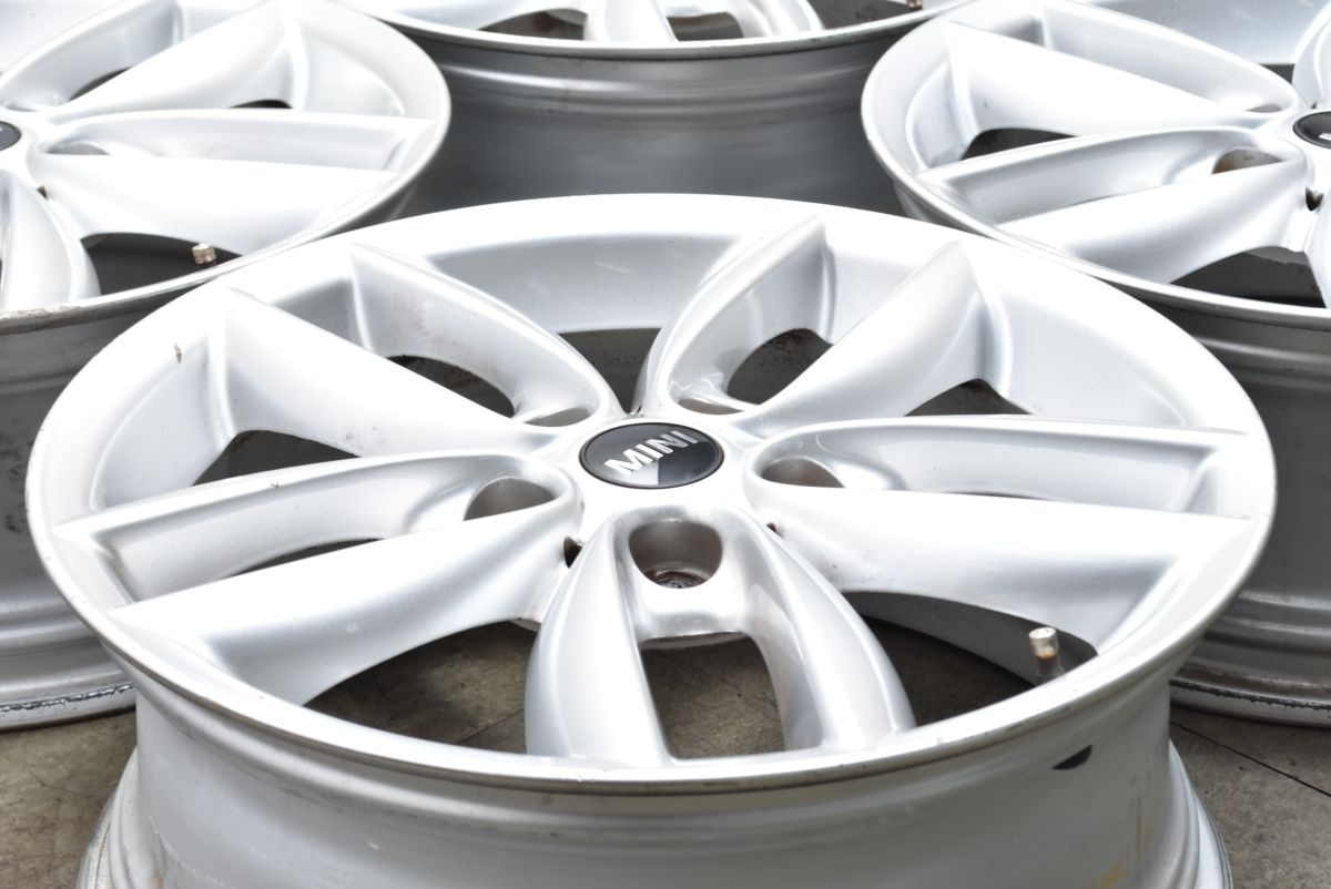 MINI R 60 クロスオーバー 17 in 7 J 50 PCD 120 4本セット 品番 9803723 スターダブルスポークR 124 ノーマル戻し 交換用に