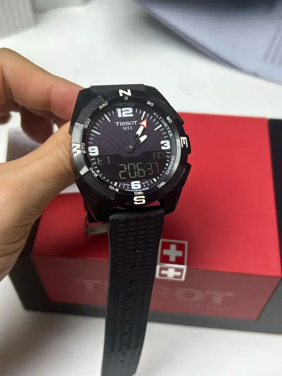 TISSOT ティソ ティタッチ ソーラー 時計 フルセット