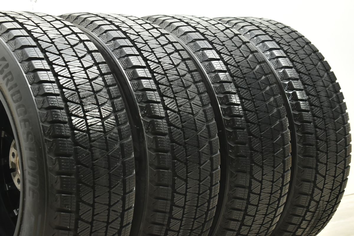 バリ溝 美品】RAYS HOMURA 2×9PLUS 18in 8J +38 PCD114.3 ブリヂストン