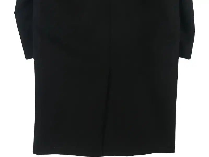 ドローフィット MEN - L カシミア ウール ブレンド hedn ボタン ロング コート KANDAIZUMI_COM