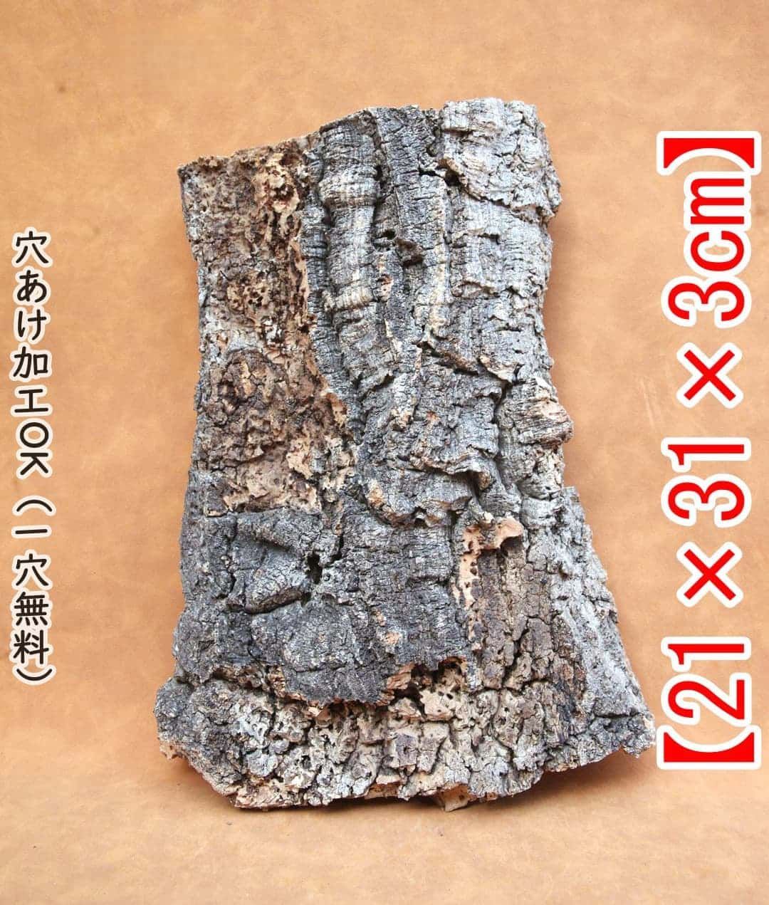 園芸用品 M67 ポルトガル産 厚め コルク樹皮 コルク板 バージンコルク