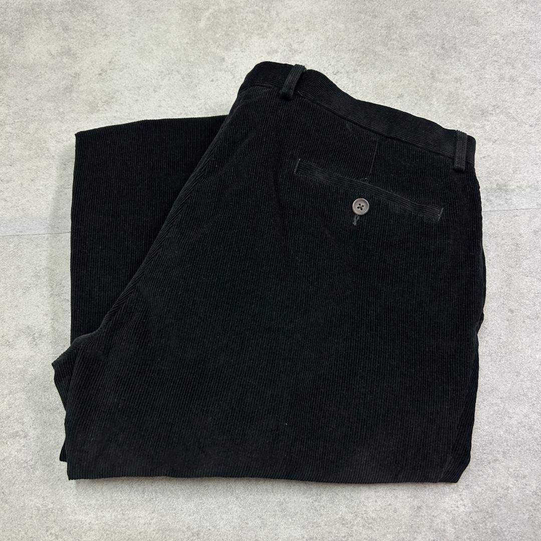 ローレンラルフローレン 太畝 コーデュロイパンツ ボトムス 古着 黒 W36