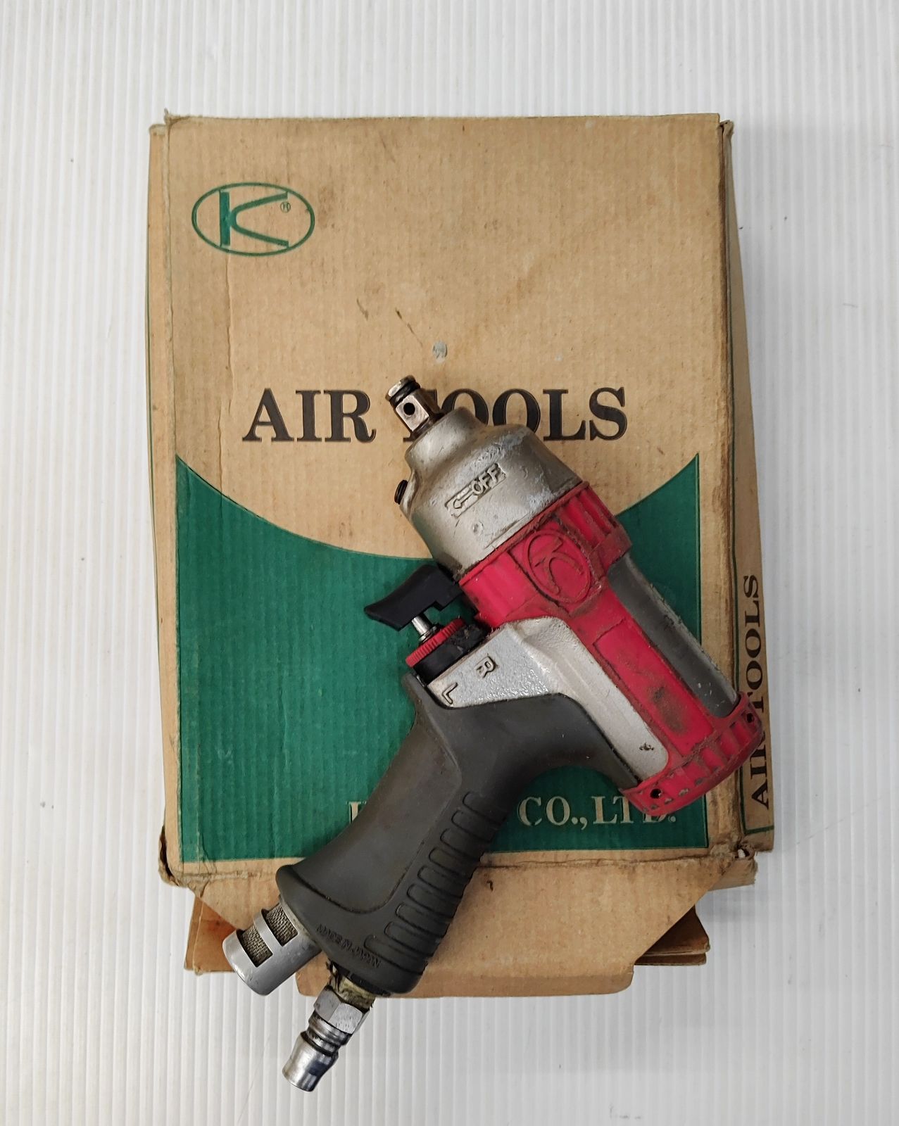 空研 エアインパクトレンチ KW-7P 9.5mm角 常圧用