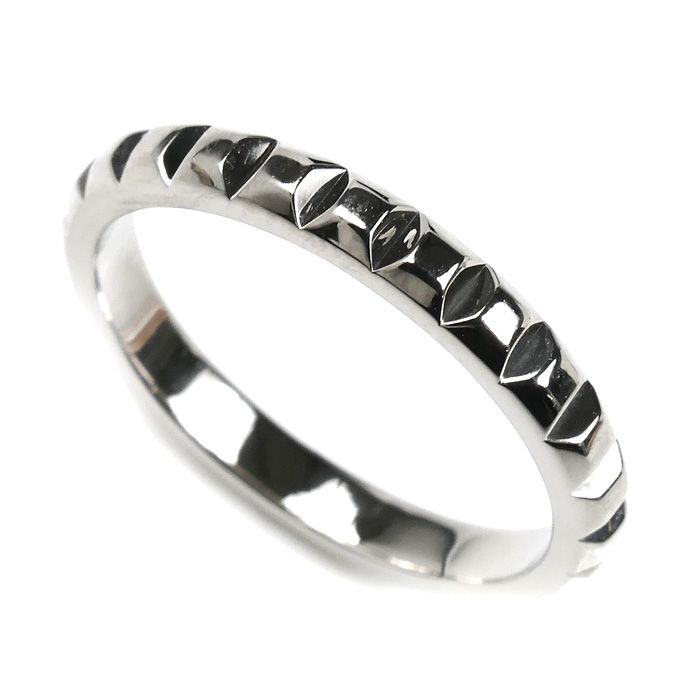 Boucheron ブシュロン Pt950プラチナ クルドパリ ミディアム リング 指輪 JAL00109 13.5号 54 4.8g レディース