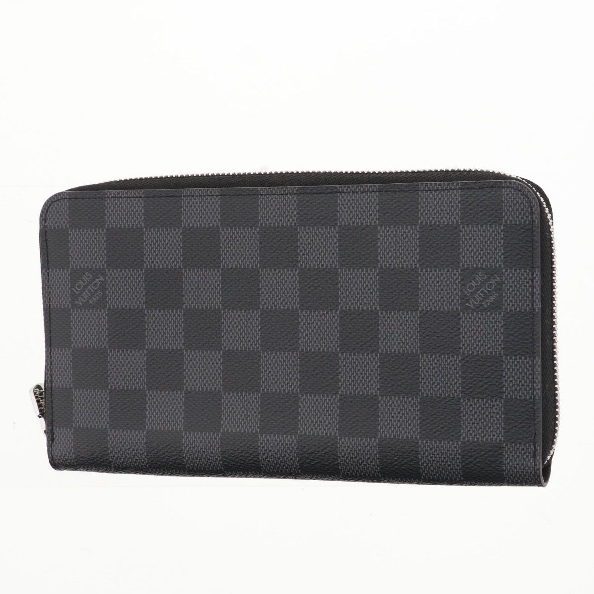LOUIS VUITTON ルイヴィトン ダミエ ジッピーオーガナイザーNM 長財布 N 60111 メンズ ダミエキャンバス ブラック
