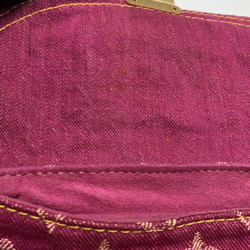ルイ ヴィトン LOUIS VUITTON ミニ プリーティ M95216 フューシャ モノグラム デニム レディース ハンドバッグ DECORATOM_COM_BR