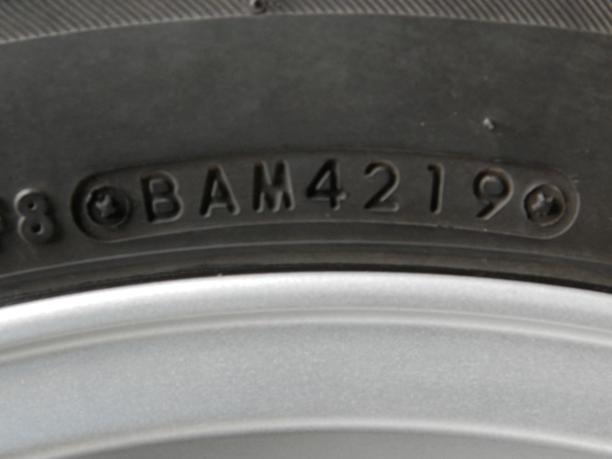  A 201 ライズ ガソリン車 ECO FORME 16インチ 社外アルミホイール付スタッドレスタイヤ 4本SET 2019年製 6 0 J 40 4 H 100 16インチ タイヤ ホイールセット