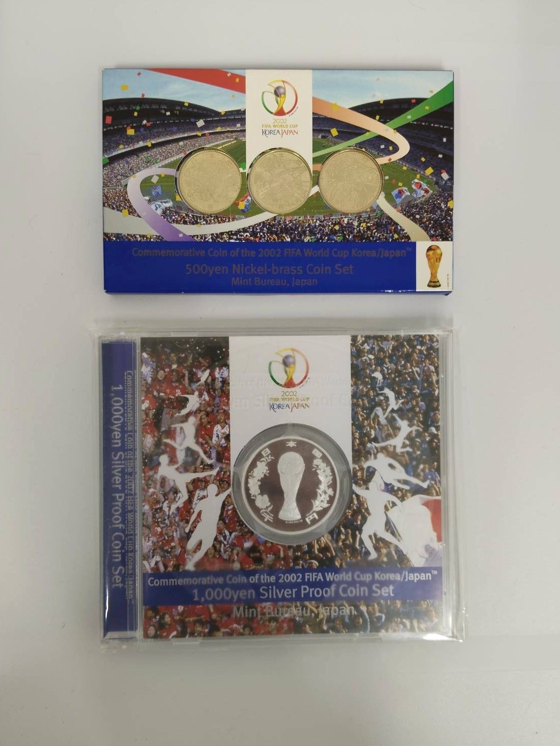 2002年 FIFA 日韓ワールドカップ 貨幣セット 2セット