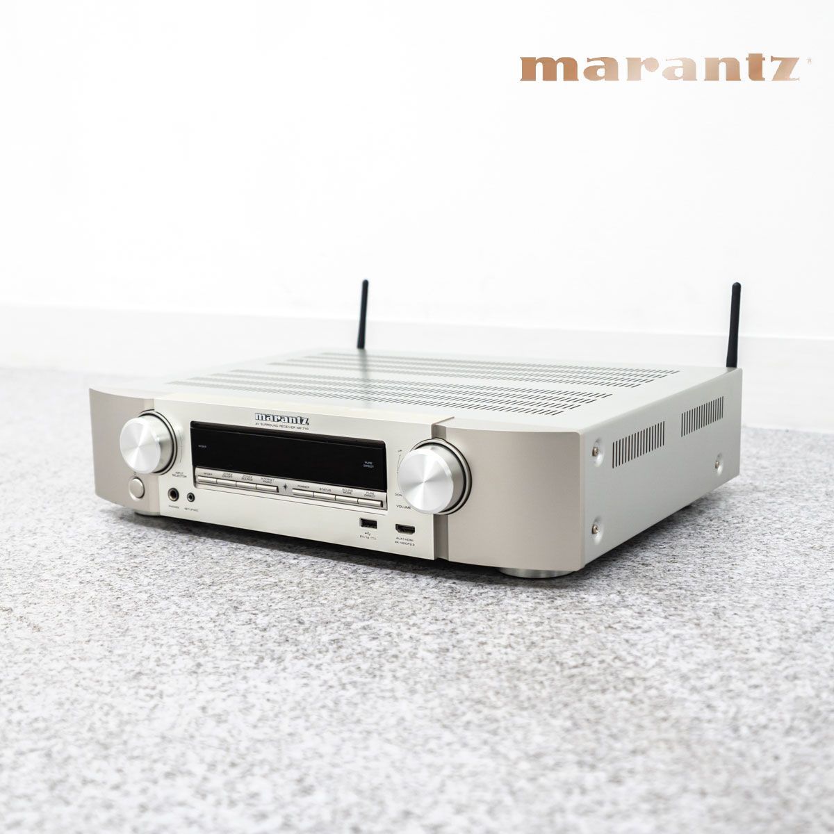 品 Marantz マランツ NR1710 AV アンプ シルバーゴールド 19年製 定価10万