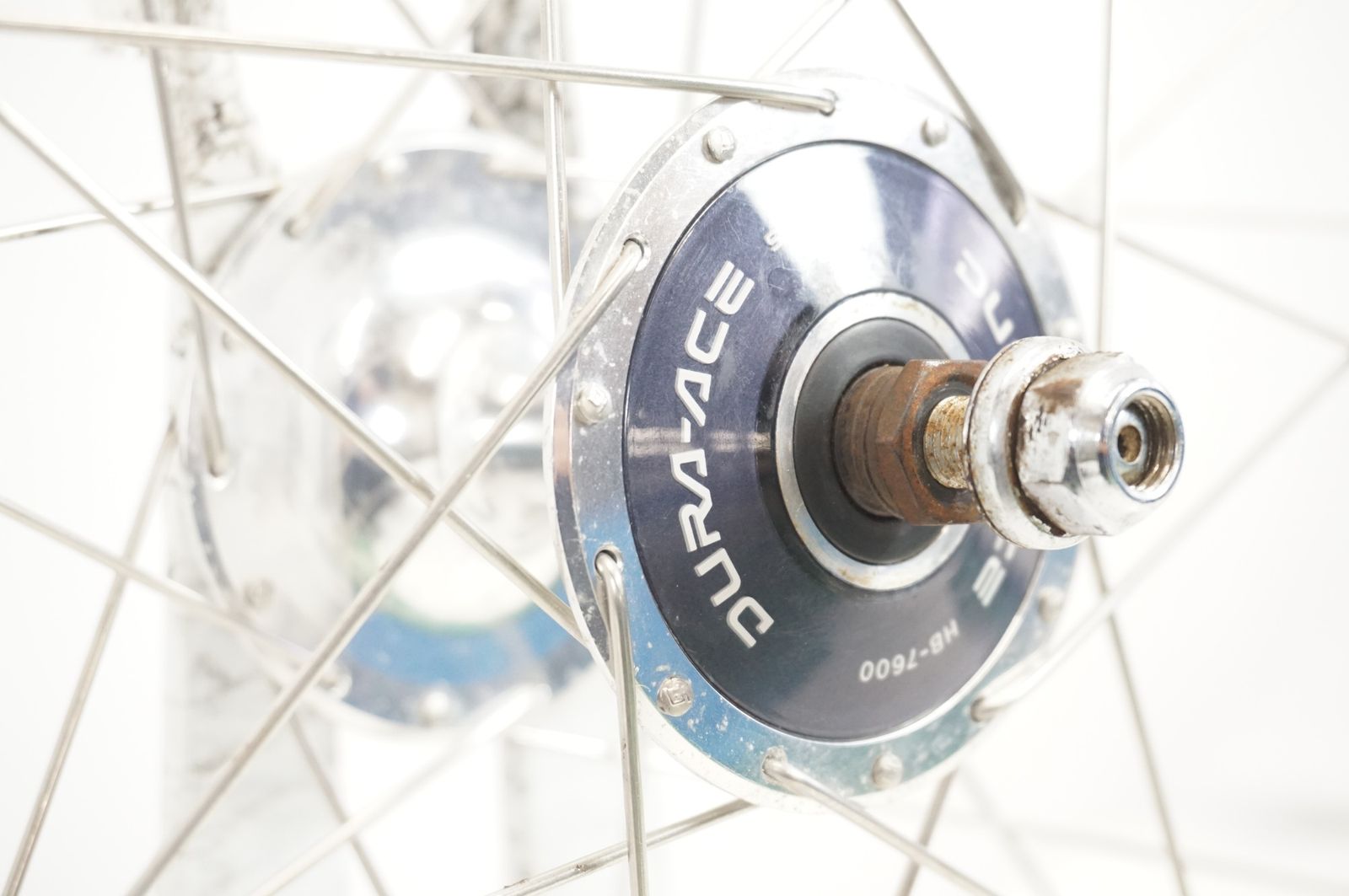 SHIMANO シマノ DURA-ACE HB-7600 ハブ ARAYA SDX-5 28H リム シングル ホイールセット バイチャリ宇都宮店 BRIGHTFACE_UK