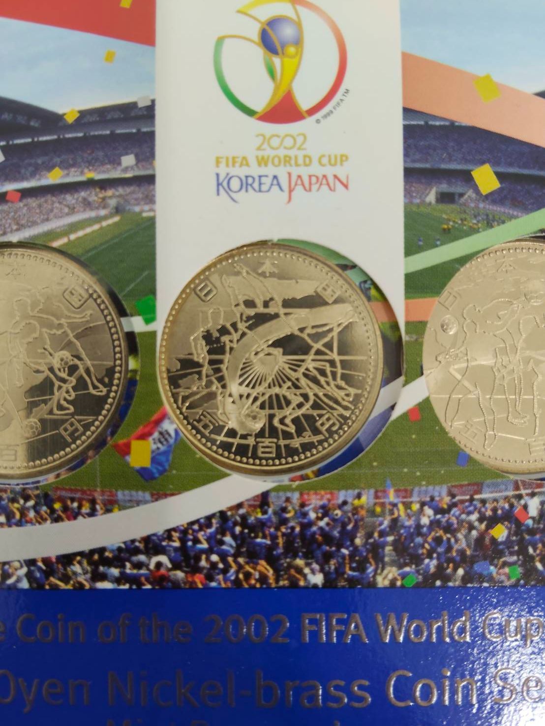 2002年 FIFA 日韓ワールドカップ 割引 貨幣セット 2セット 2002 FIFAワールドカップ 韓国・日本 記念コインセット 2002年