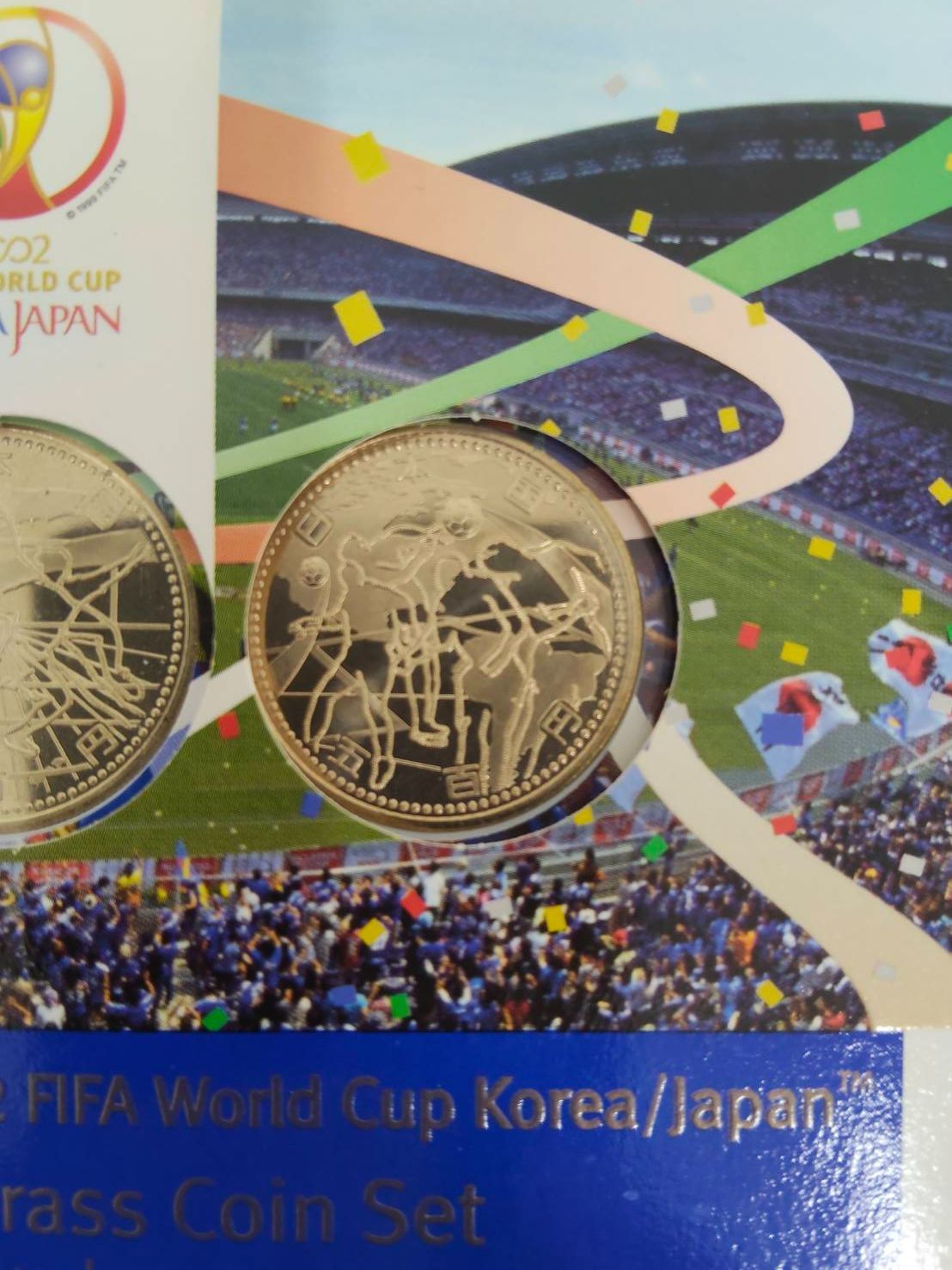 2002年 FIFA 日韓ワールドカップ 貨幣セット コレクション 2セット