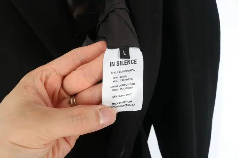 インサイレンス MEN - L カシミア ウール ブレンド ロング コート KANDAIZUMI_COM