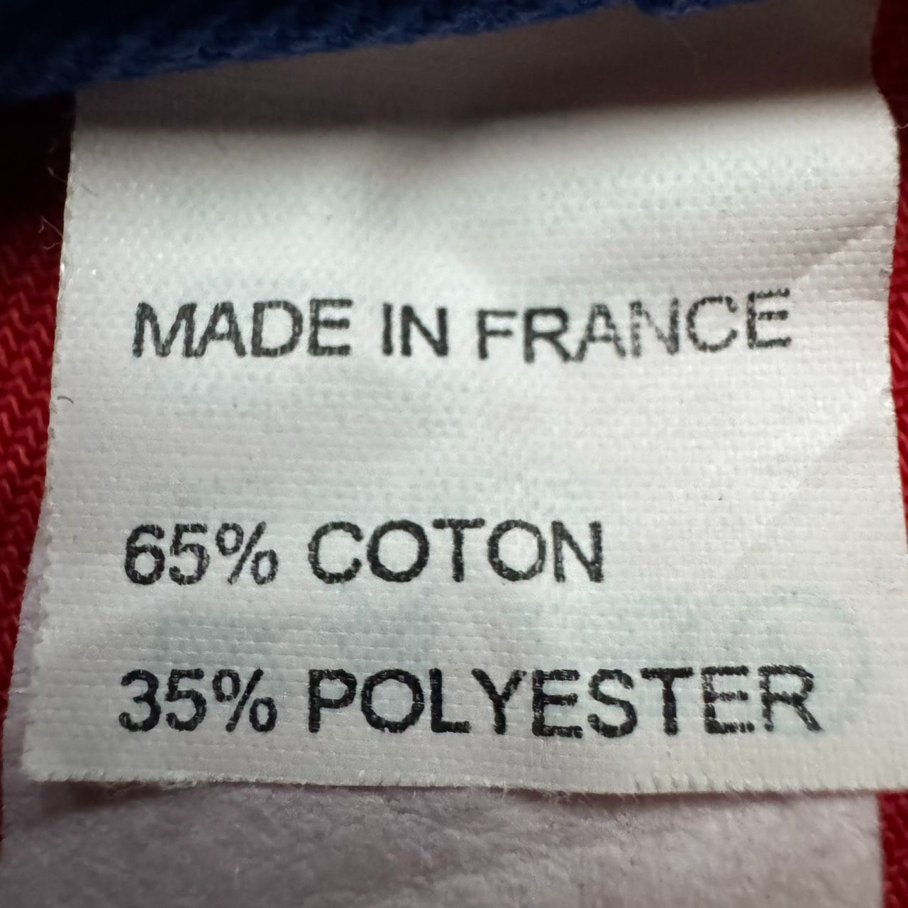 フレンチワークジャケット カバーオール バイ ブルー レッド フランス製