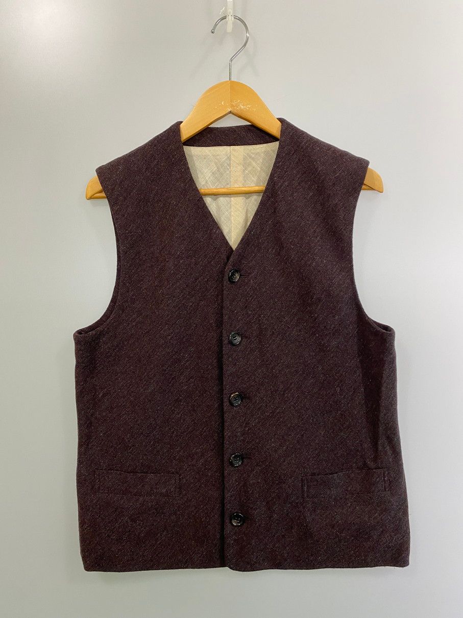 品 COMME des GARCONS コムデギャルソン PV-04005M 90S WOOL VEST ウールベスト 140-251102-zi-05-min