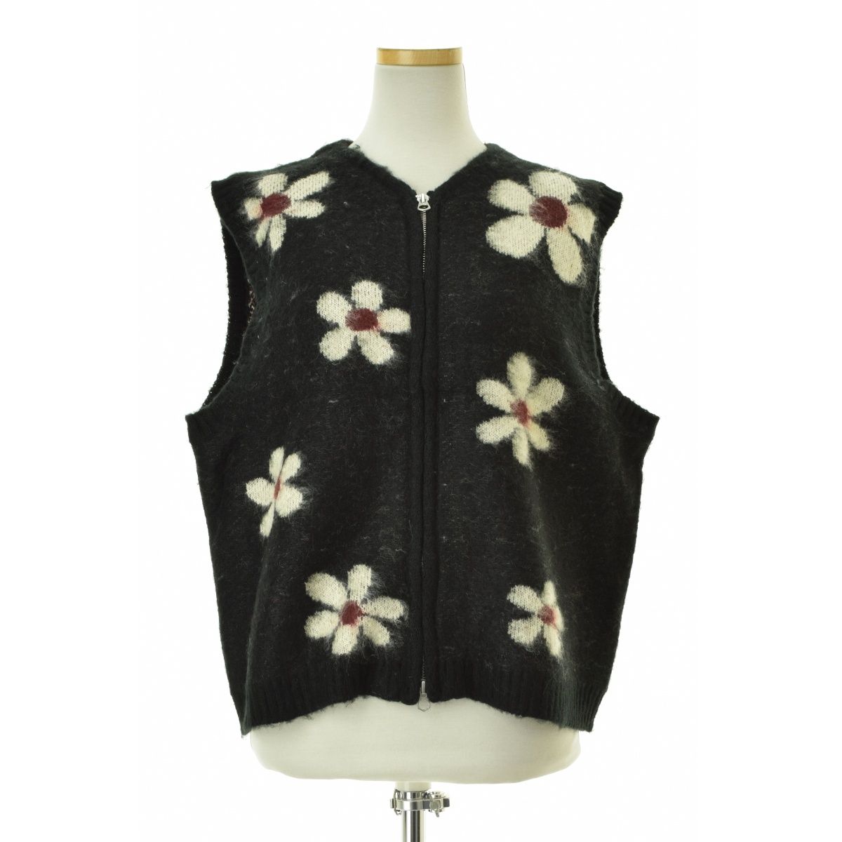 TOWNCRAFT 16185990995 BEAUTY-YOUTH別注 ジップ ニットベストニットベスト