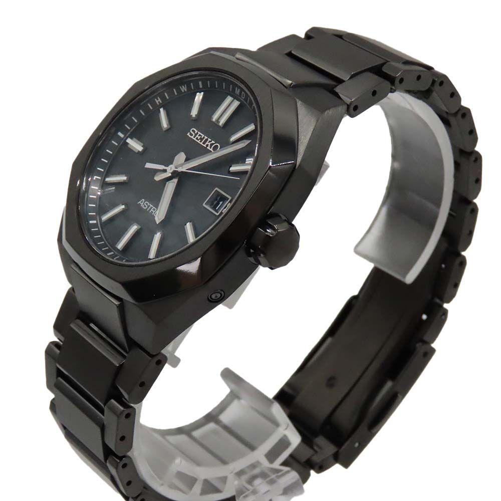 SEIKO セイコー SBXY 083 アストロン ネクスター ソーラー電波 ブラック チタンケース メンズ腕時計 10気圧防水 無料ギフトラッピング承ります
