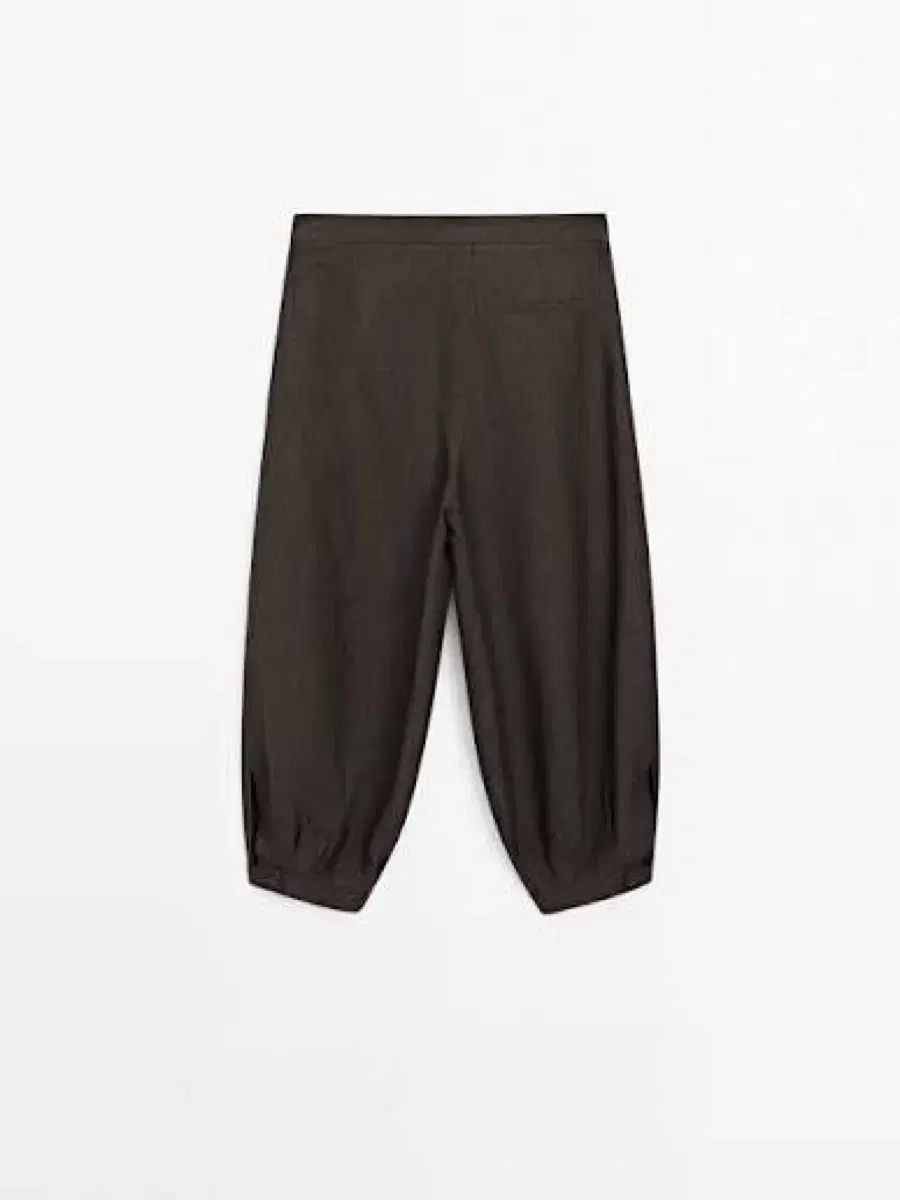 マッシモ ドゥッティ リネン バルーン カプリ パンツ