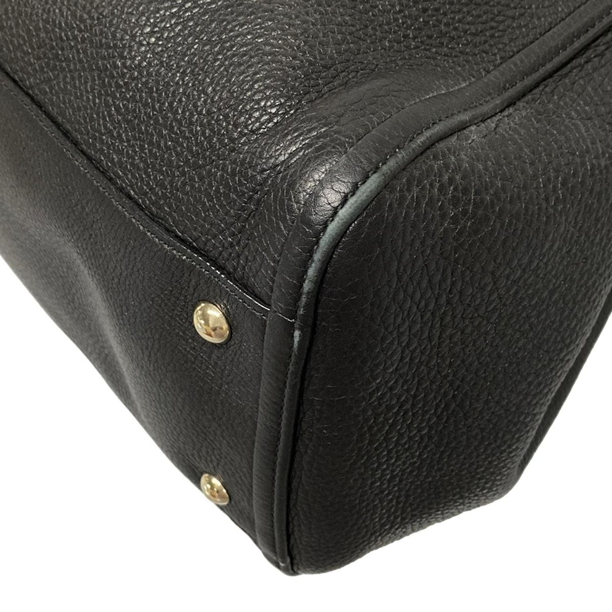 GUCCI グッチ トートバッグ ソーホーセラリウス 282309 黒 レザー DECORATOM_COM_BR