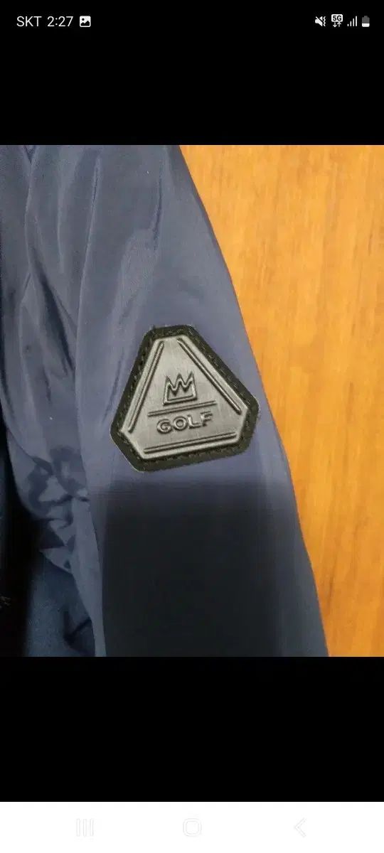 ゴルフダウンジャケット