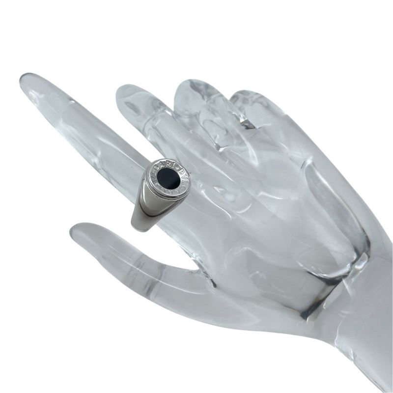 ドラマティックな ブルガリ BVLGARI ブルガリブルガリリング ホワイトゴールド 750 ジュエリー