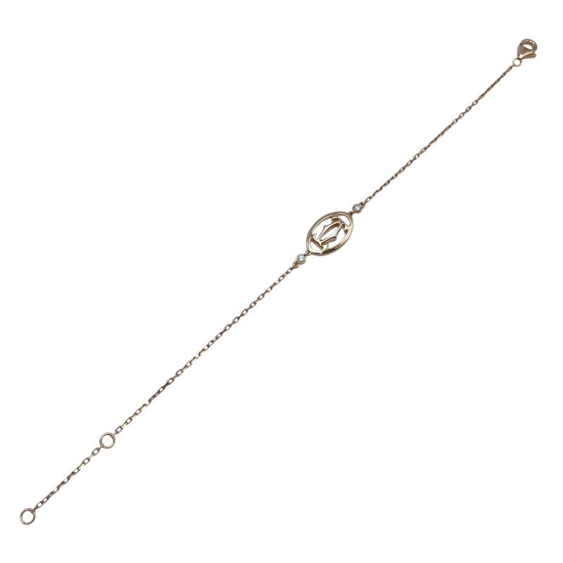 カルティエ Cartier コゴドゥーブルCブレス ピンクゴールド 750 ジュエリー