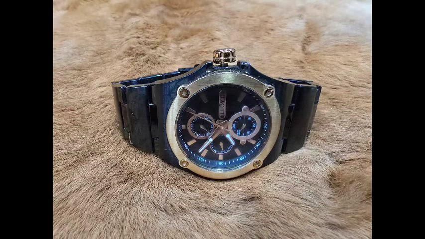 LLOYD メタル リスト時計 メンズ用 オーバホール