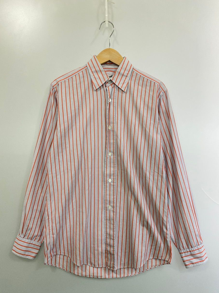 品 HERMES エルメス 70-80S STRIPE L S SHIRT ストライプシャツ トップス 141-251102-zi-09-min