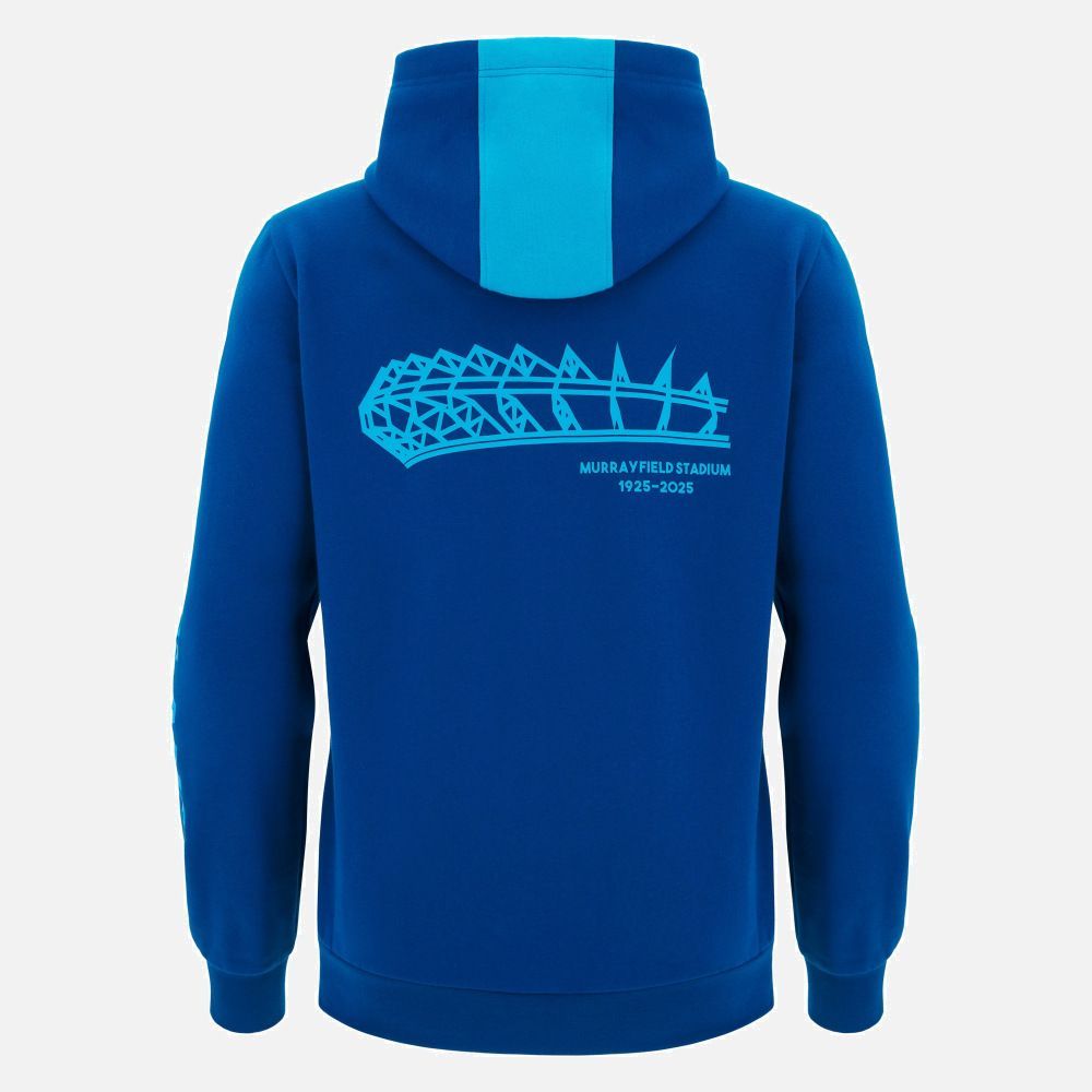 マクロン ラグビー スコットランド代表 2025 2026 レジャー パーカー 青 ブルー モデル 日本未発売