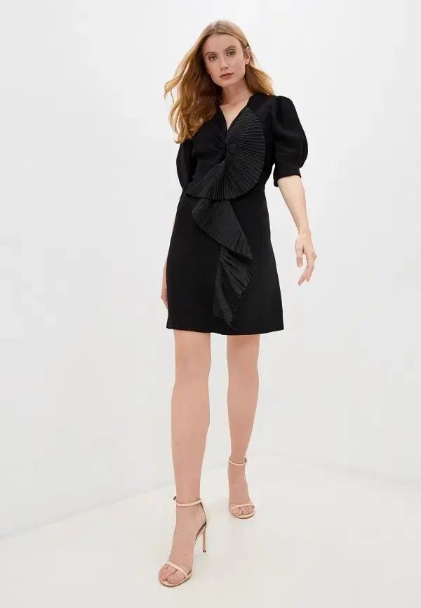 プリーツ フリル