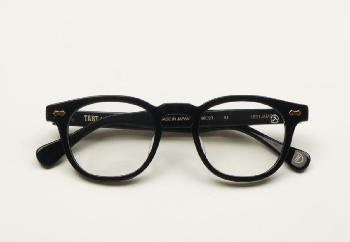 TART OPTICAL ARNEL タート オプティカル アーネル ジェームス 1931 48サイズ ブラック