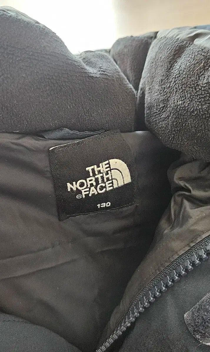 THE NORTH FACE ザノースフェイス ダウンジャケット ロング丈 ネイビー 130