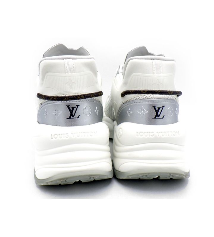  ルイヴィトン LOUIS VUITTON Run 55 1 AAVGF ラン55 メッシュ ローカット スニーカー f 28494 スニーカー 靴