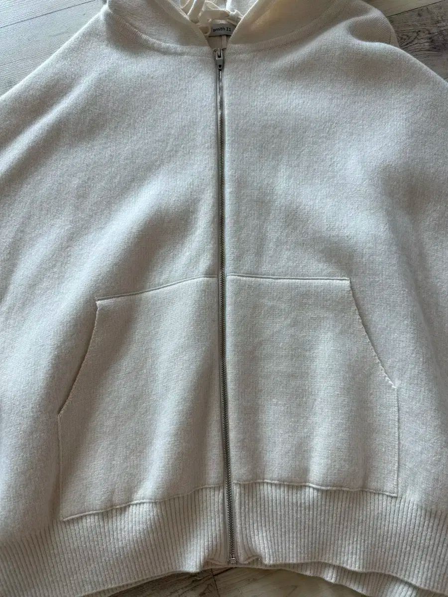 スミス ニット ポンチョ フード ジップアップ KUHOスタイル