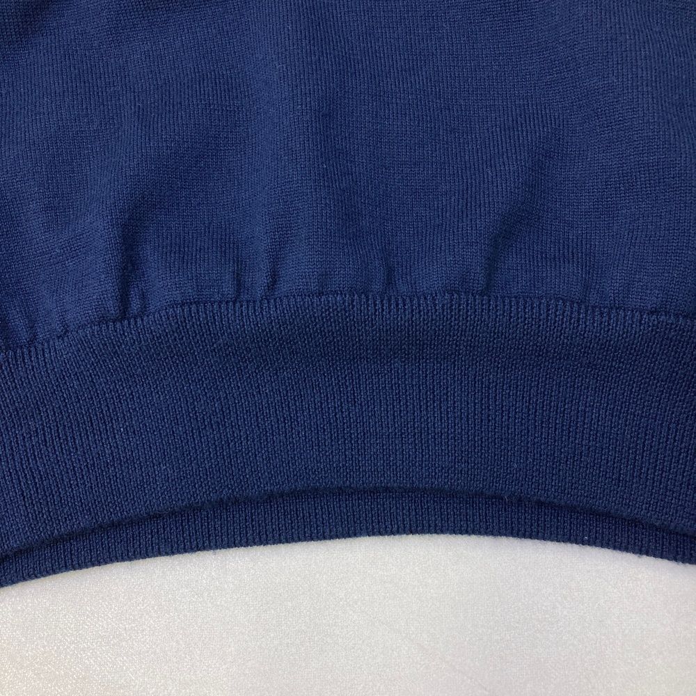 サイズ M BEAMS GOLF ビームスゴルフ 裏地付Vネックニットセーター ウール ネイビー系 240101401917 ゴルフウェア レディース ストスト LLC-HASEGAWATOSO_COM