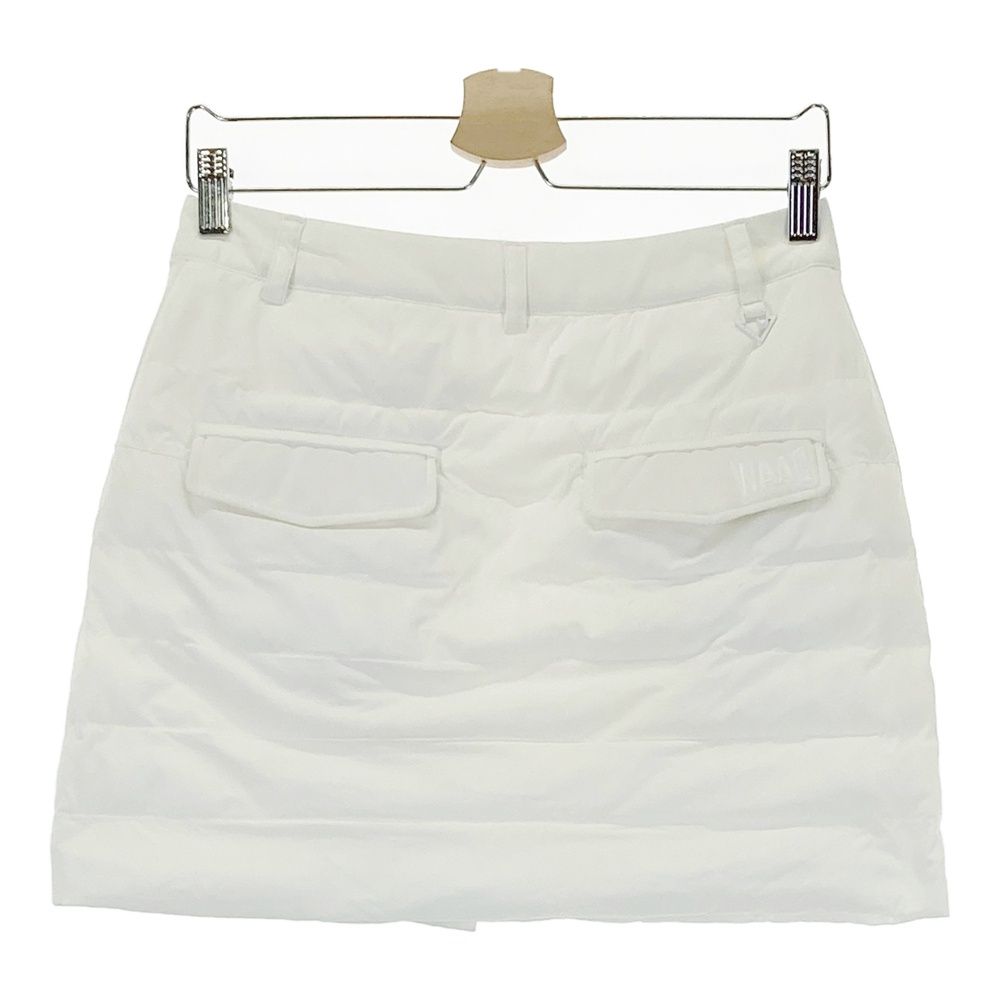 サイズ 2 WAAC ワック 中綿 ジップスカート ホワイト系 240101542292 ゴルフウェア レディース ストスト