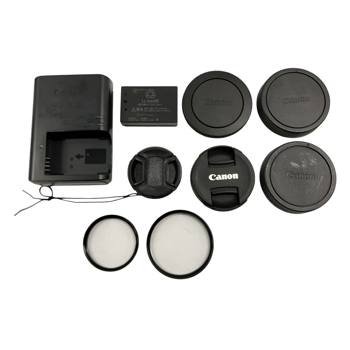 Canon EOS M ダブルレンズキット キヤノン イオス ズーム 単焦点 レンズ ミラーレス デジタル一眼 カメラ