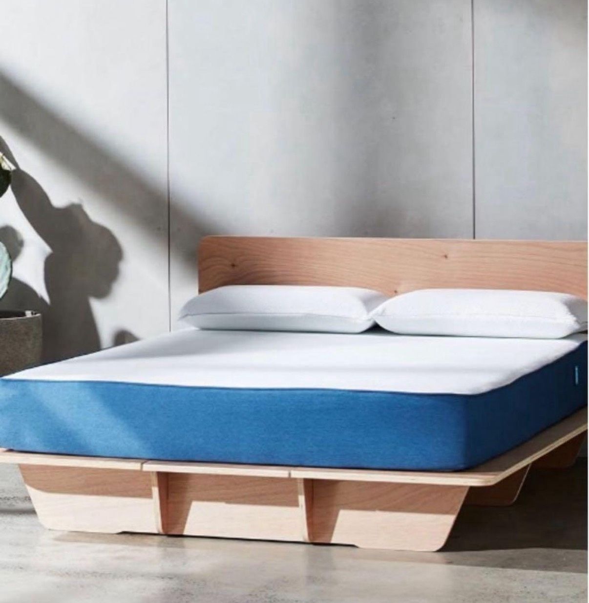 品 オリジナルコアラマットレス リユース品 シングルサイズ 側面青色