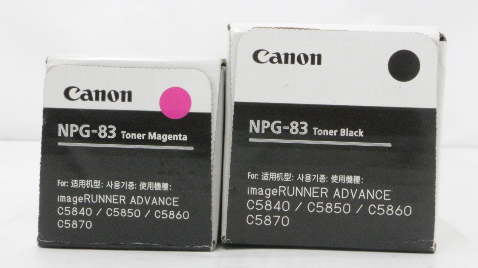 キャノン 純正 トナー NPG-83 2色 マゼンタ ブラック CANON ITICPGYW0OTO-D-F18-byebye