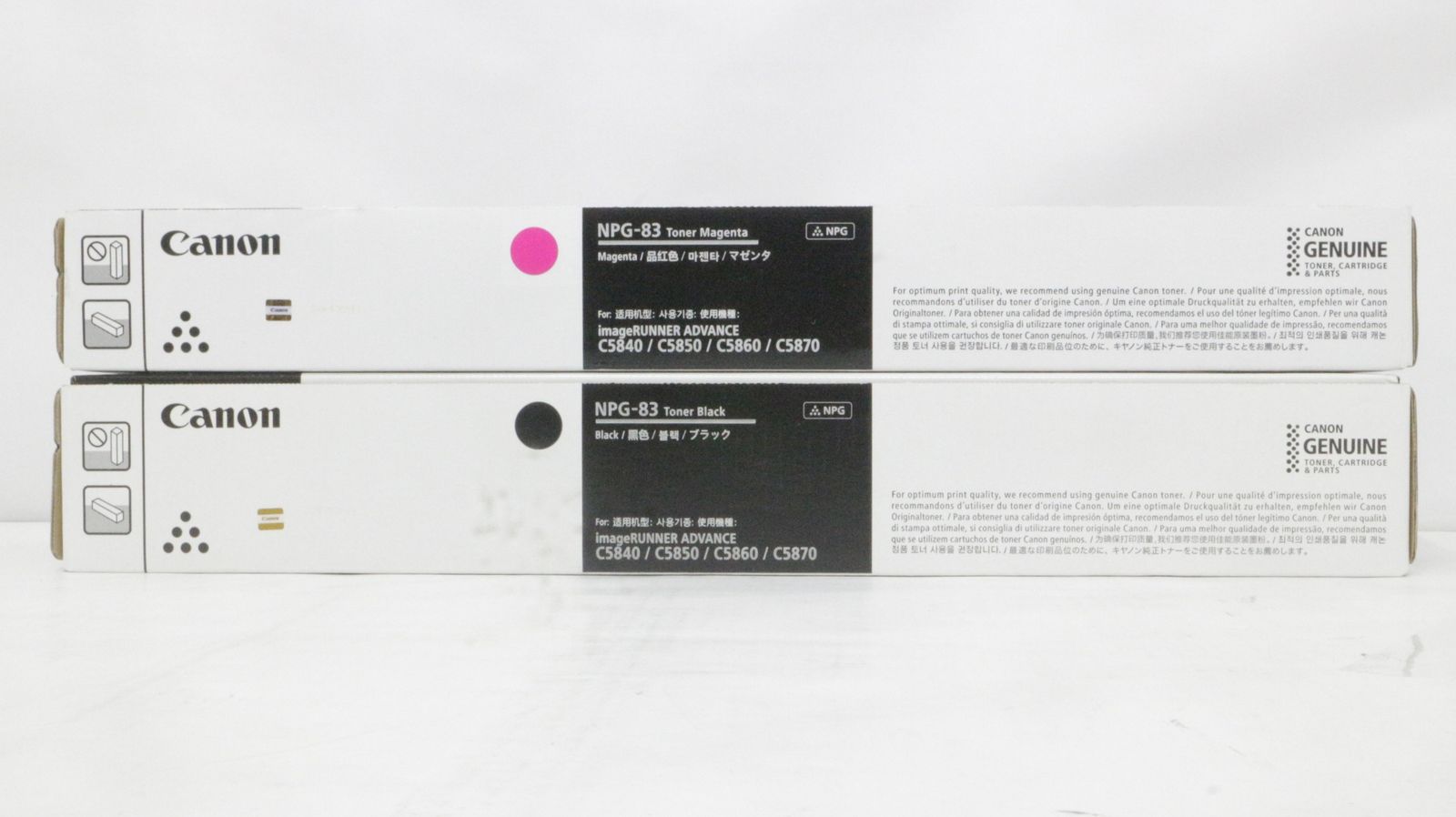 キャノン 純正 トナー NPG-83 2色 マゼンタ ブラック CANON ITICPGYW0OTO-D-F18-byebye