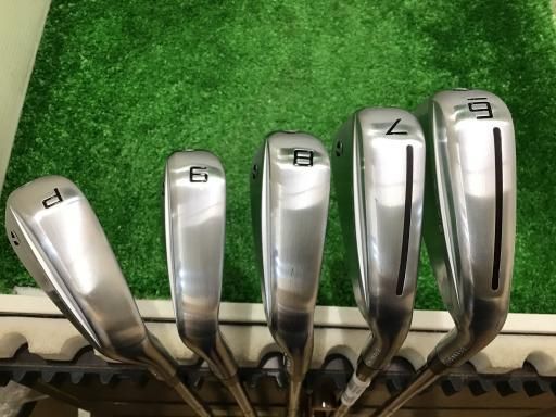 【中古】 テーラーメイド Taylor Made P・770(2024) 5S アイアンセット IR Dynamic Gold MID 115 (フレックスS) メンズ 男性用 右利き 右用 Bランク ゴルフクラブ