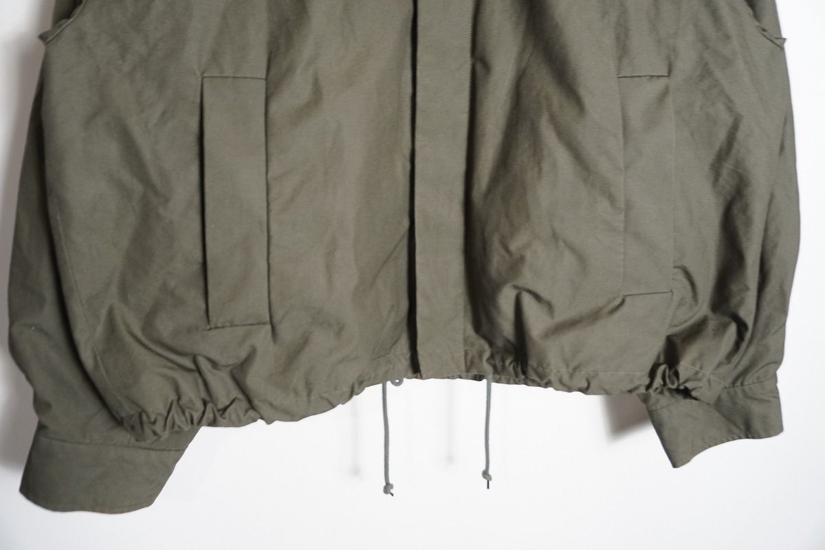 20SS MARKAWARE マーカウェア オーガニック コットン ウェザー スポーツ ジャケット 比翼 ボタン A20A-01BL01C 緑 サイズ 2 1025P 4 KANDAIZUMI_COM