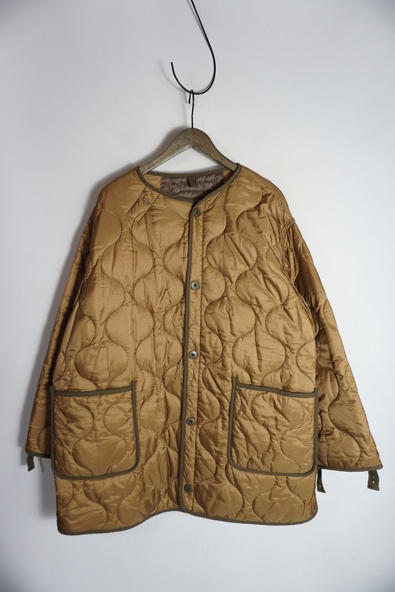 正規 Johnbull ジョンブル M-65 LINER PARKA TOP KHAKI ライナー キルティング ジャケット TK233L01 茶 ブラウン M 本物 1023P 4