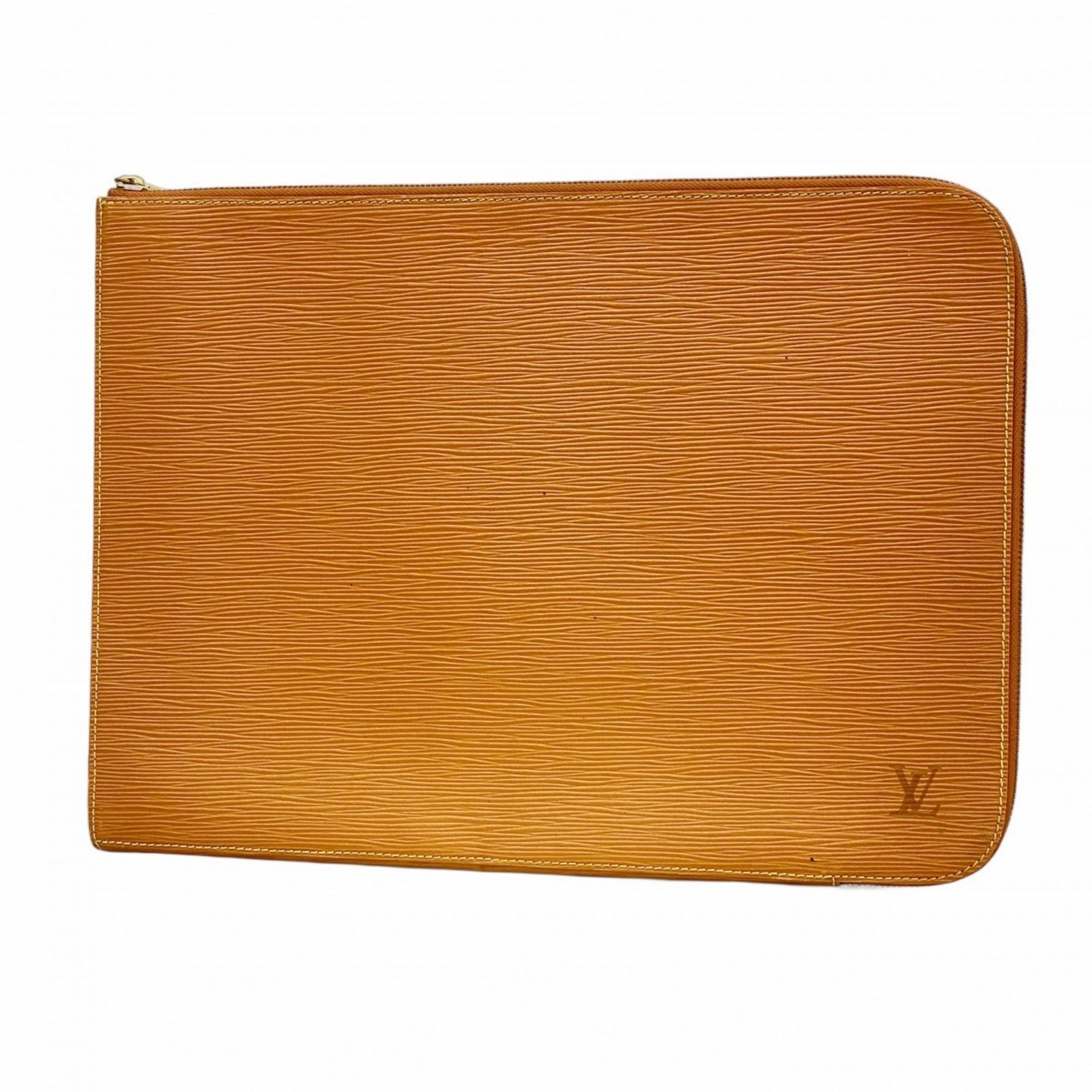 ルイ ヴィトン Louis Vuitton ルイ ヴィトン クラッチバッグ エピ ポッシュドキュマン M54498 ジパングゴールドメンズ