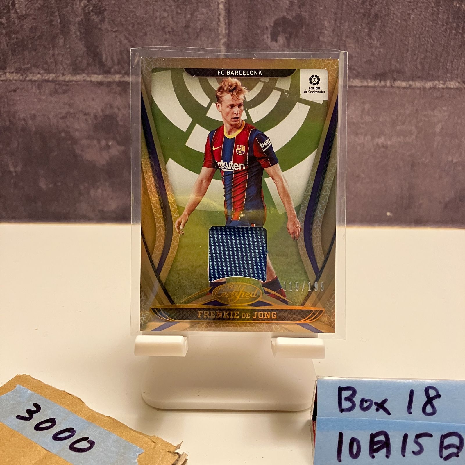 2020 Panini Chronicles Certified Frenkie de Jong 119/199 FC