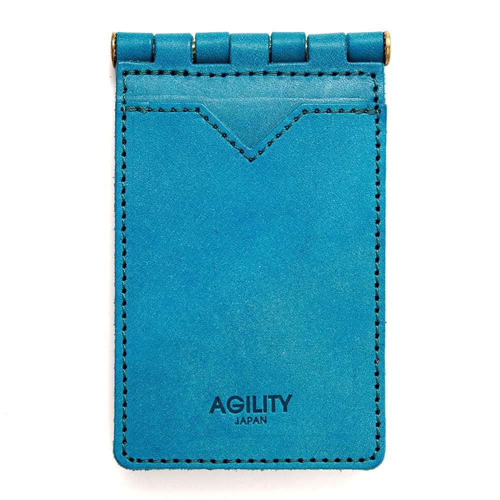 アジリティアッファ AGILITY affa コンビネ II パスケース 縦 バタフライ 定期入れ 免許証入れ IC定期券 Suica Pasmo ブラウン