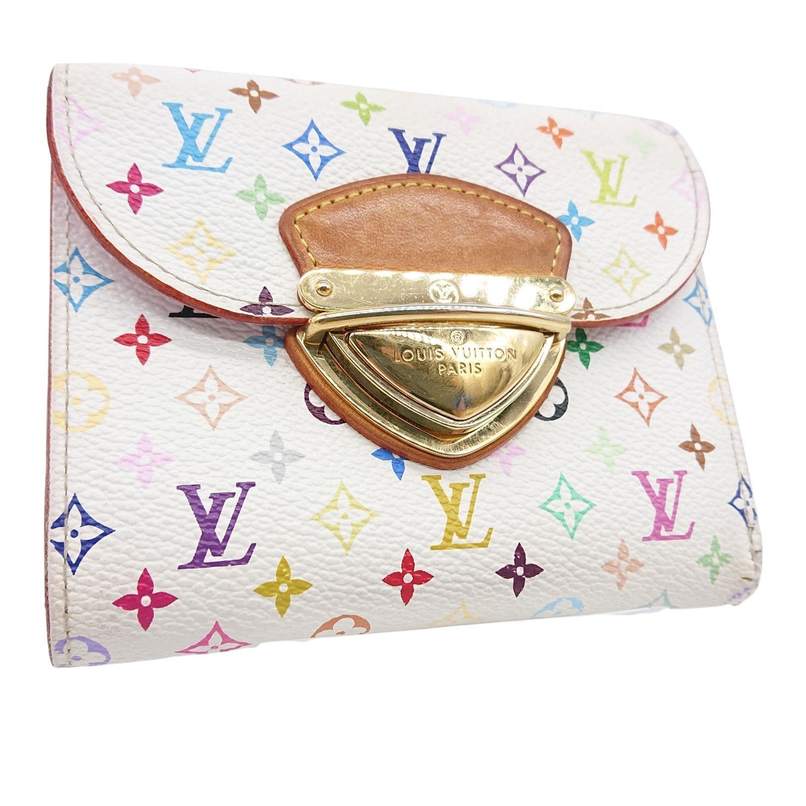 LOUIS VUITTON ルイヴィトン コンパクトウォレット コアラ マルチ ホワイト 折り財布