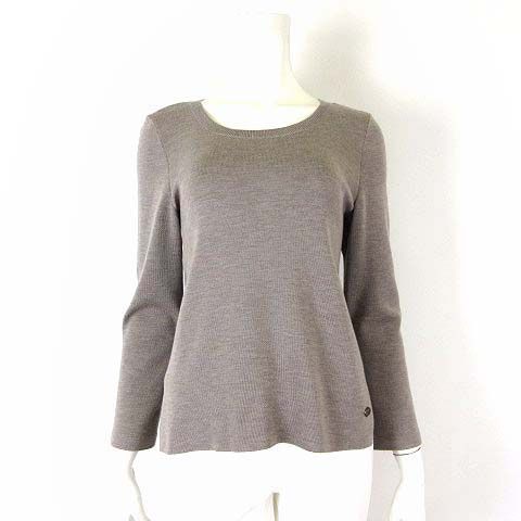 フォクシー FOXEY ニット セーター ウール クルーネック ニット プル