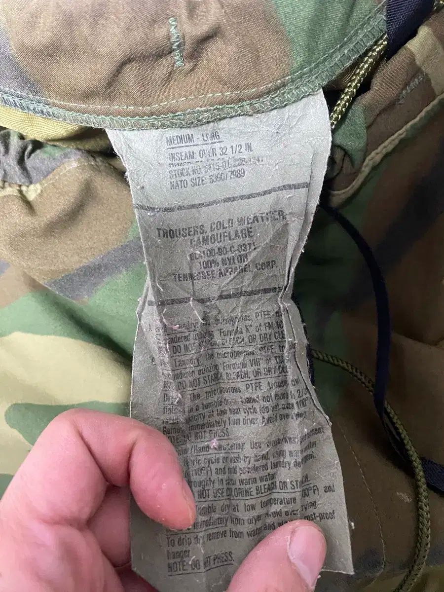  ミリタリー ウッドランド GORE-TEX ズボン ML チノパン パンツ