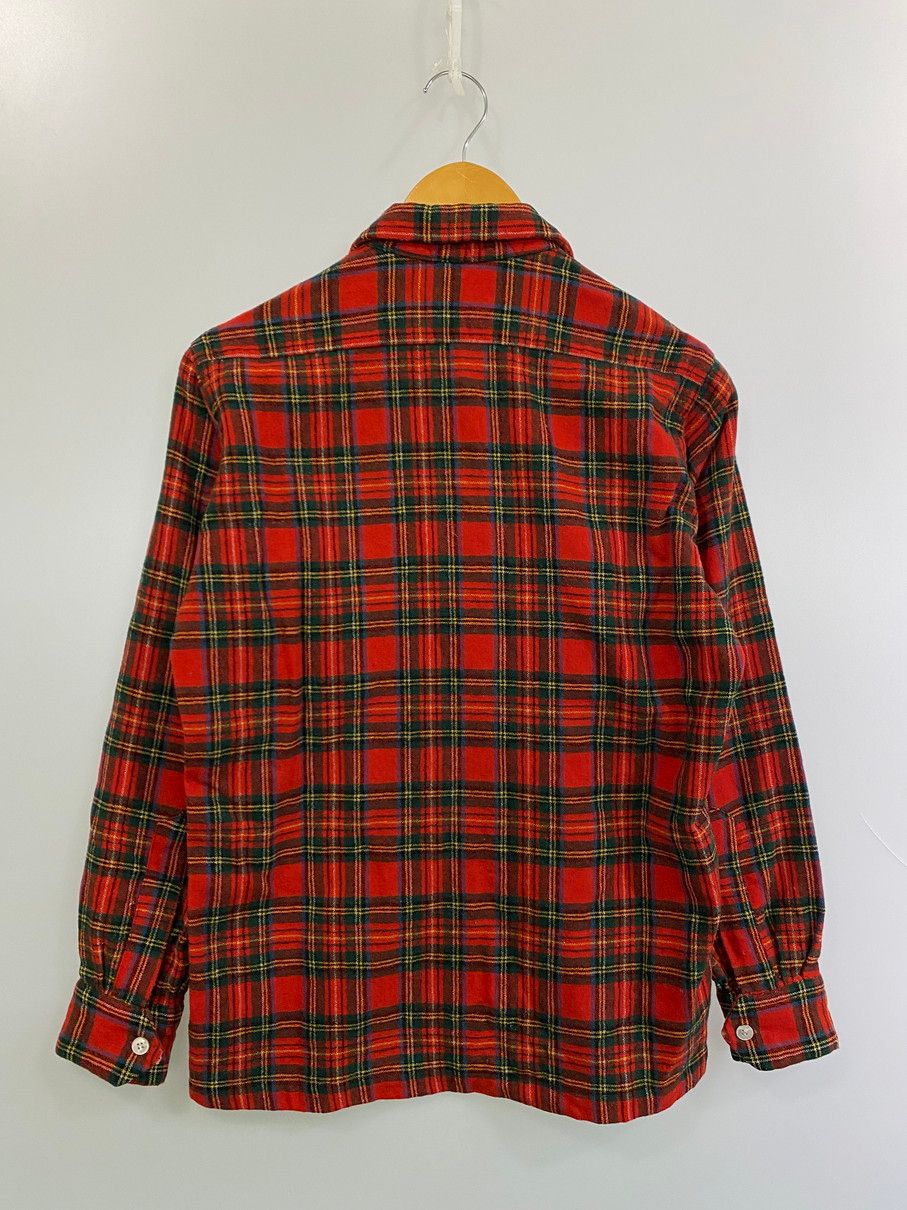品 DUXBAK ダックスバック 60S WOOL CHECK SHIRT ウールチェックシャツ トップス 146-251102-zi-18-min